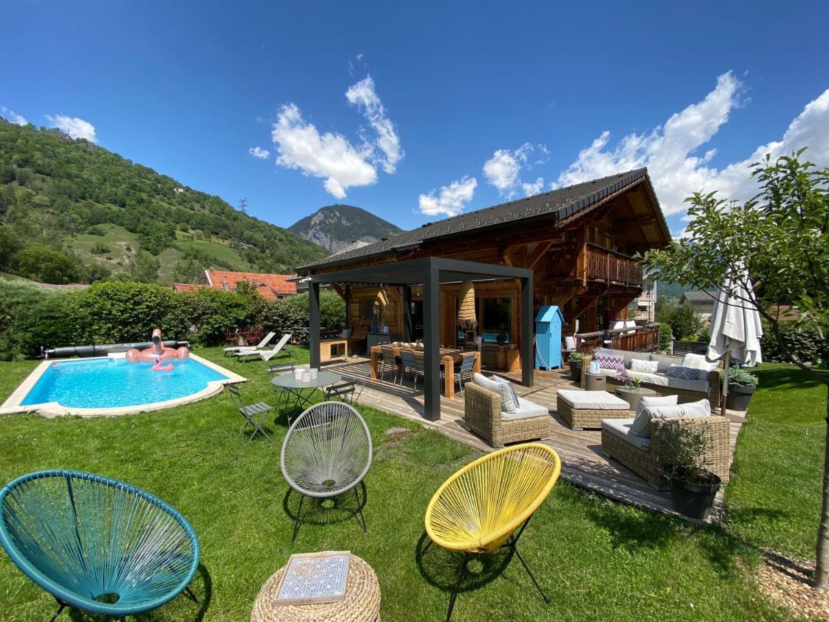 Grand Chalet A La Montagne Bourg-Saint-Maurice Exterior foto