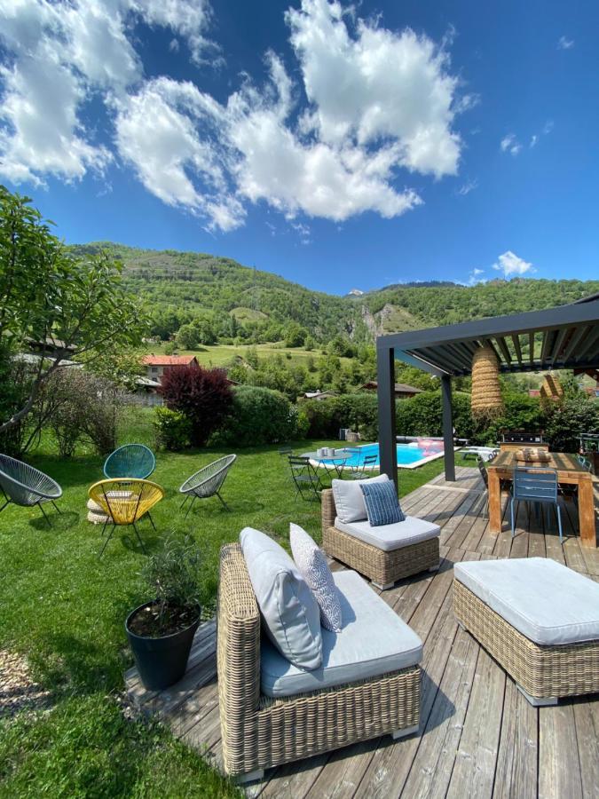 Grand Chalet A La Montagne Bourg-Saint-Maurice Exterior foto