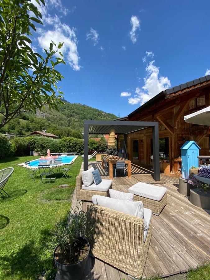 Grand Chalet A La Montagne Bourg-Saint-Maurice Exterior foto