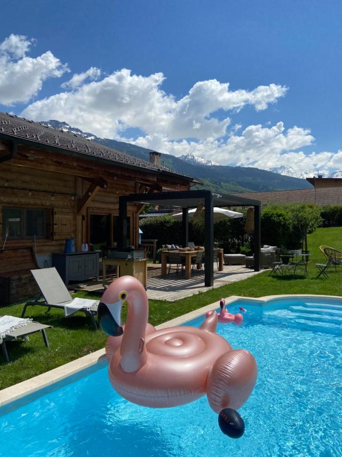 Grand Chalet A La Montagne Bourg-Saint-Maurice Exterior foto