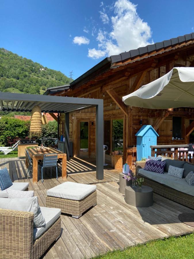 Grand Chalet A La Montagne Bourg-Saint-Maurice Exterior foto