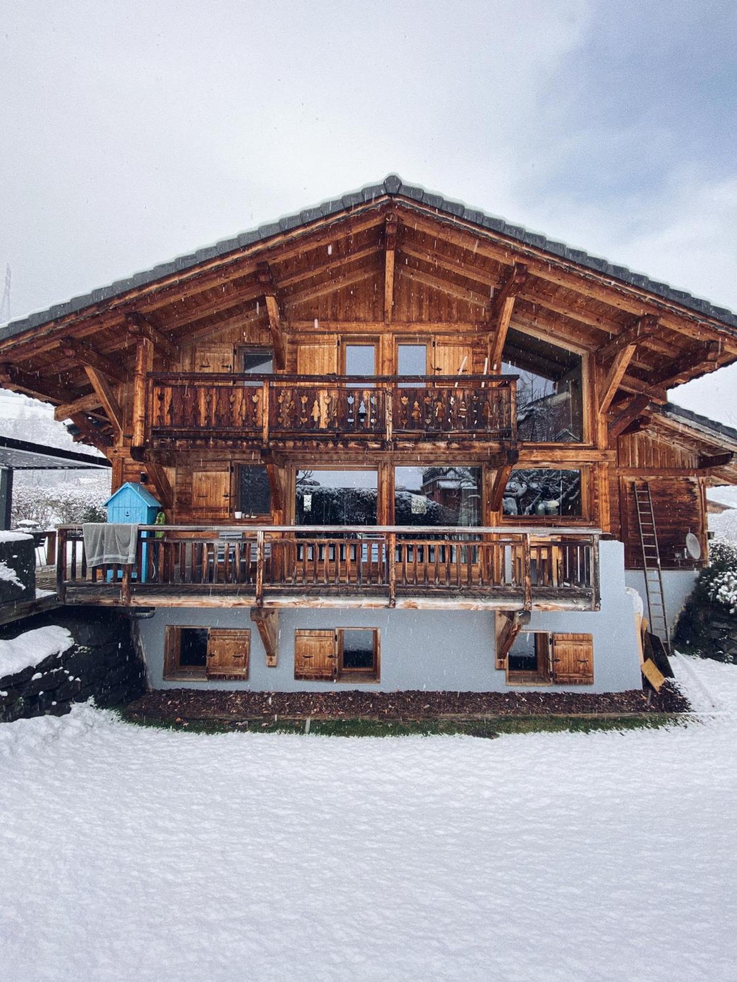 Grand Chalet A La Montagne Bourg-Saint-Maurice Exterior foto