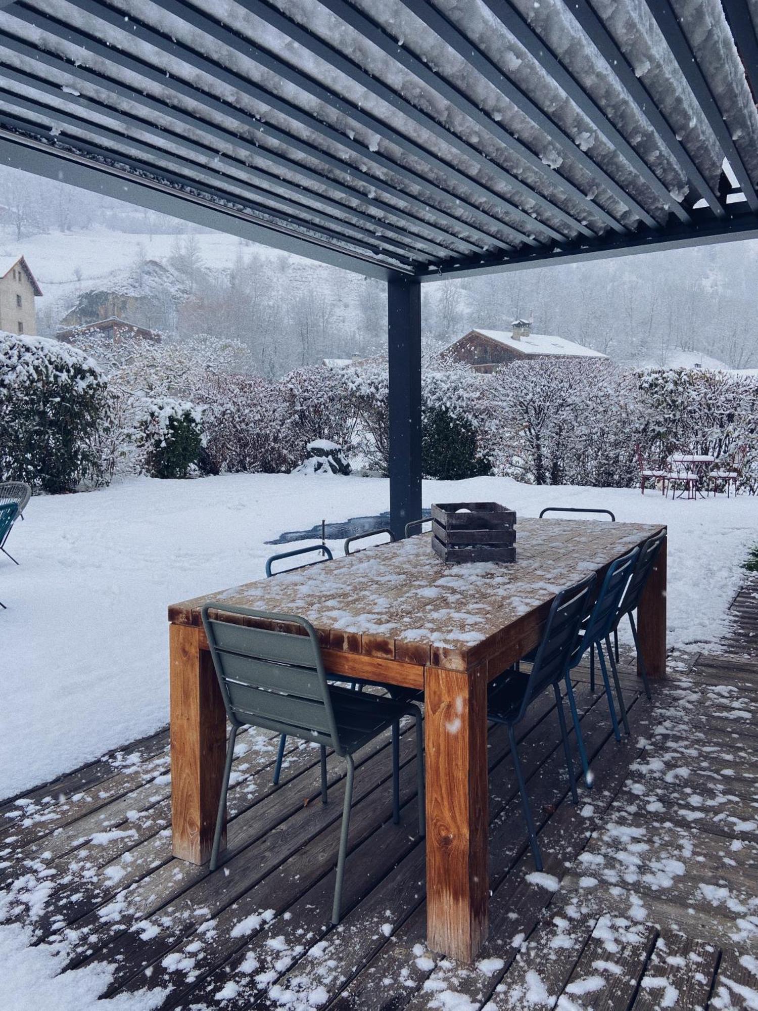 Grand Chalet A La Montagne Bourg-Saint-Maurice Exterior foto